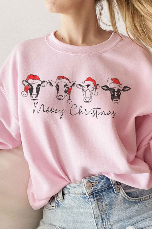 Mooey Christmas Farm Sweatshirt