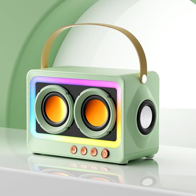 Boombox Mini Bluetooth Wireless Speaker in Assorted Colors