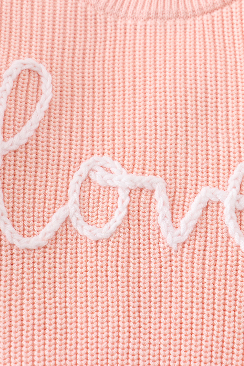 Hand made love sweater