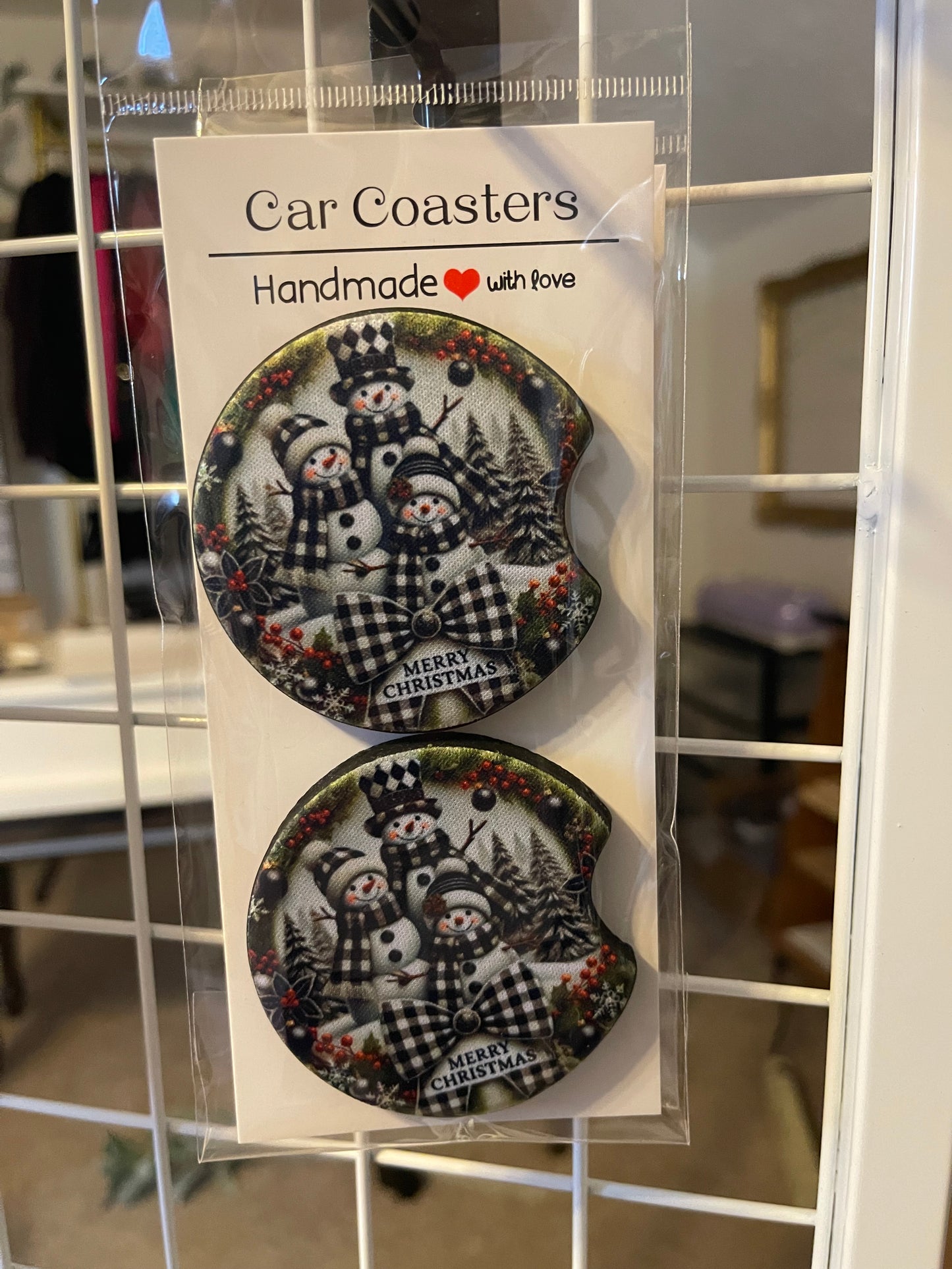 Car Coaster - Ceramic or Neoprene