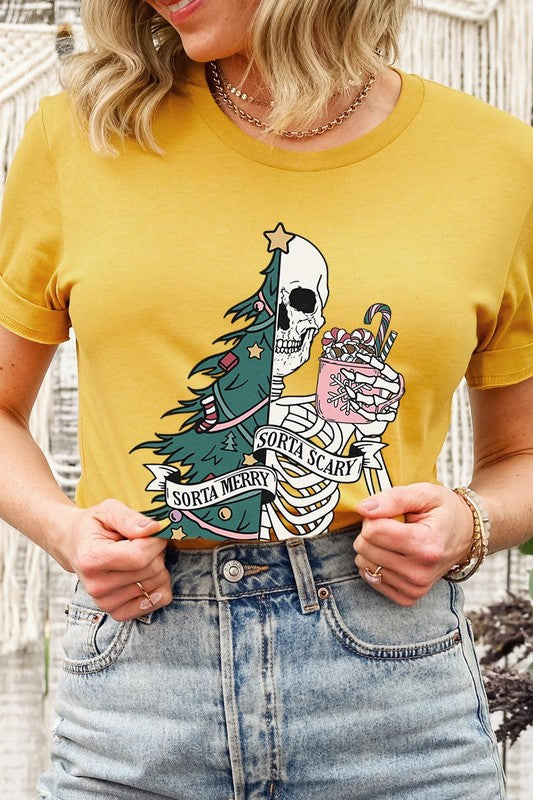 Sorta Merry Sorta Scary Graphic Tee