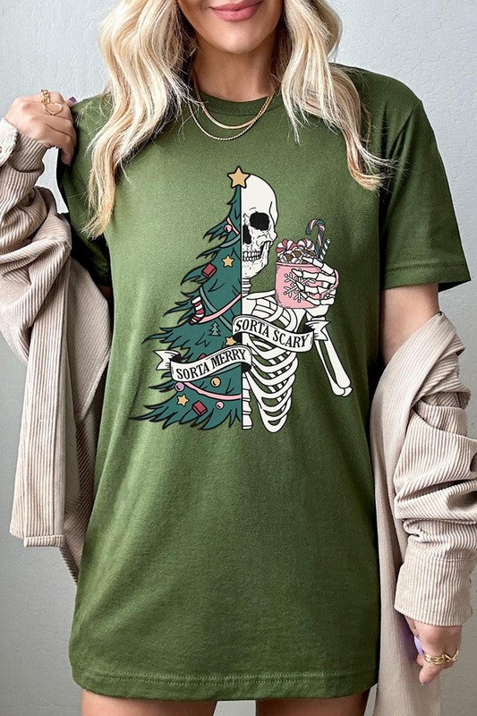 Sorta Merry Sorta Scary Graphic Tee