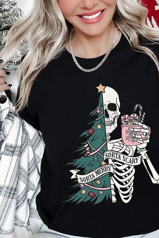 Sorta Merry Sorta Scary Graphic Tee