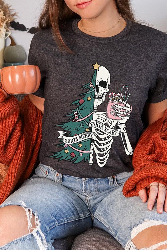 Sorta Merry Sorta Scary Graphic Tee