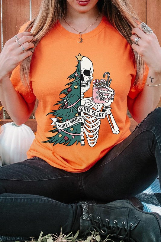 Sorta Merry Sorta Scary Graphic Tee