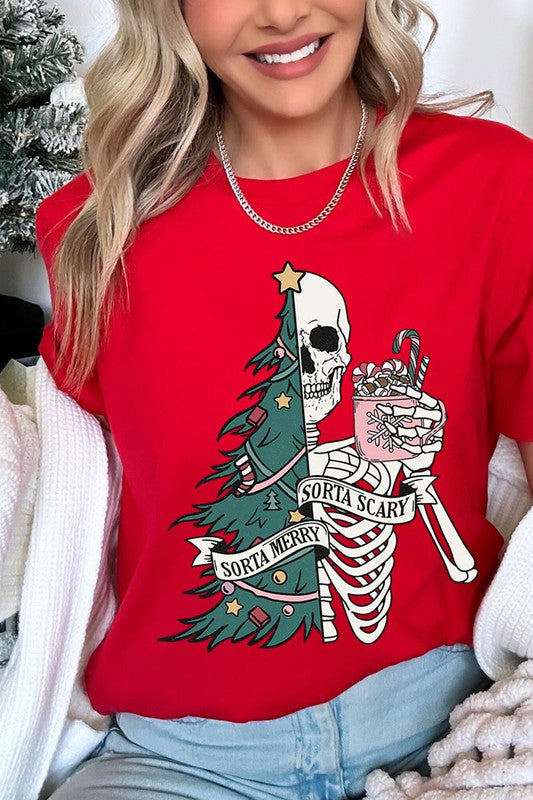 Sorta Merry Sorta Scary Graphic Tee