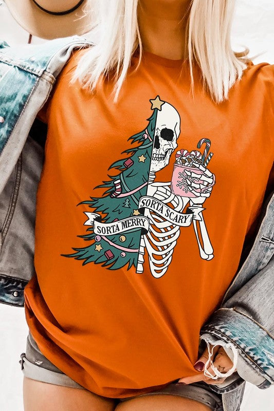 Sorta Merry Sorta Scary Graphic Tee