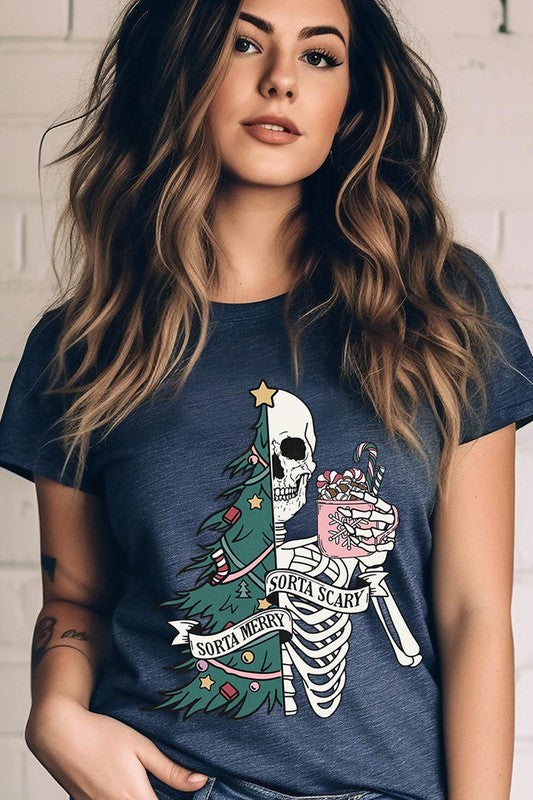 Sorta Merry Sorta Scary Graphic Tee