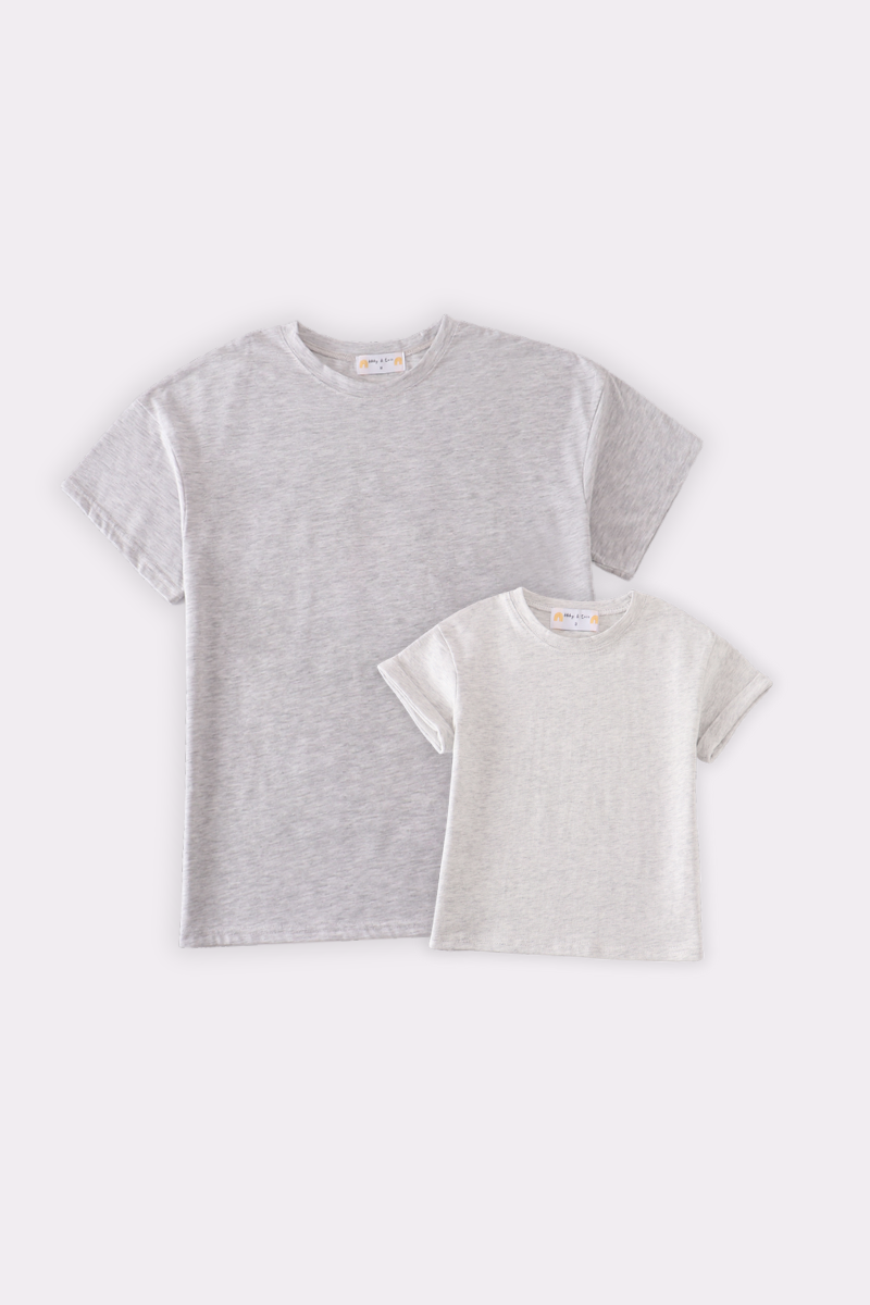 Premium Heather basic T-shirt Kids and adult