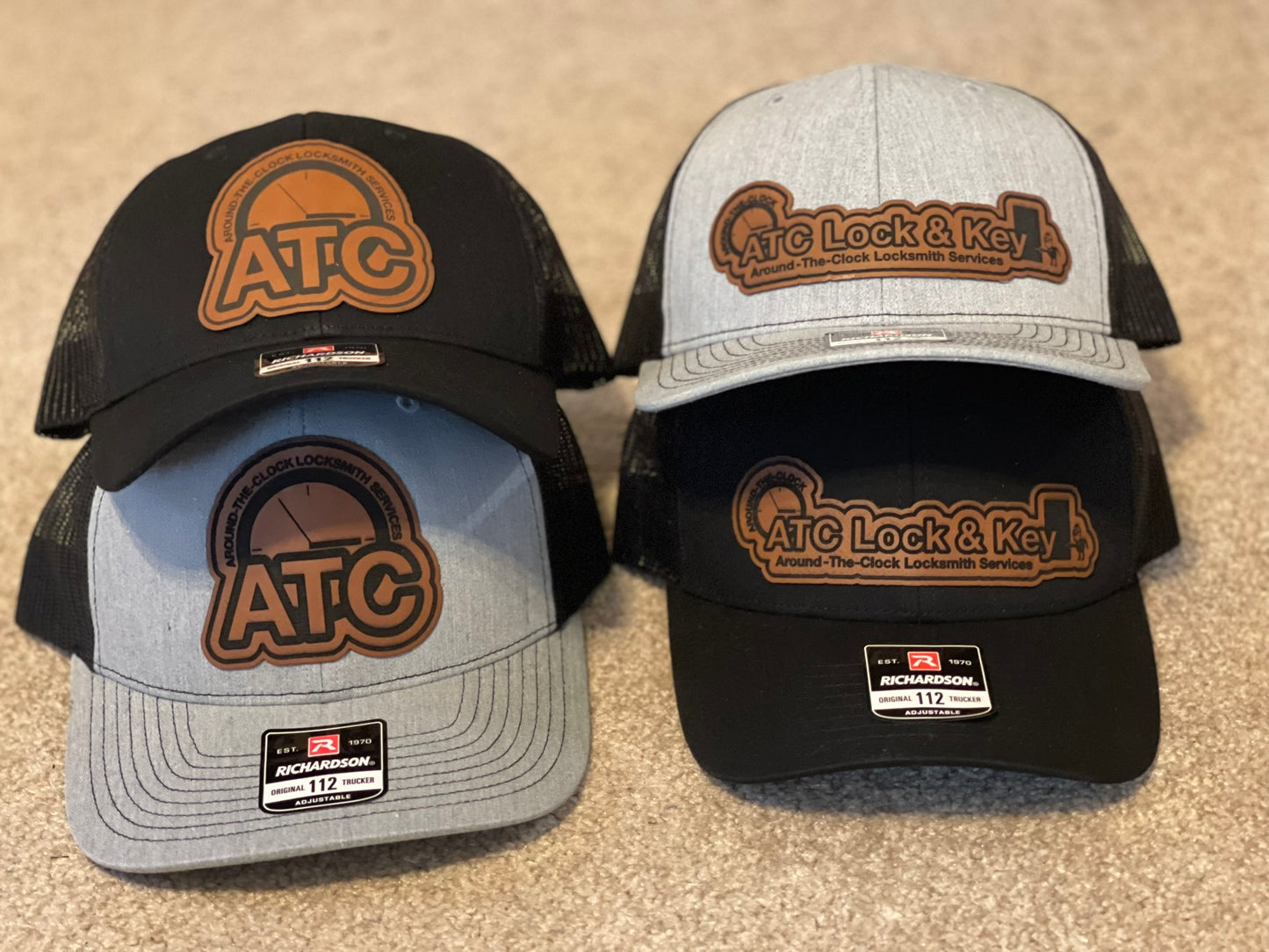 Custom Logo Leather Patch Hat