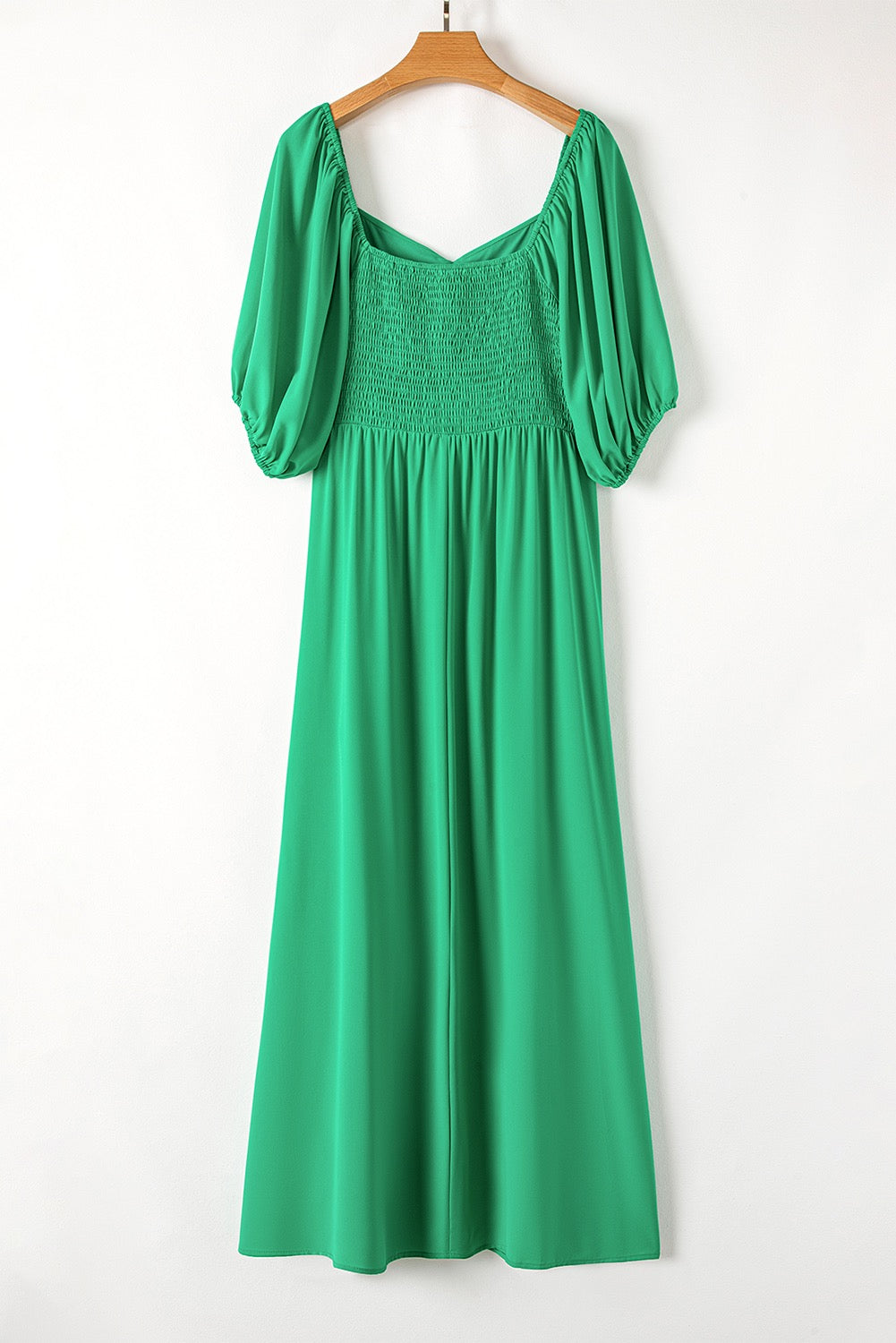 Green Plus Size Long Dress March.