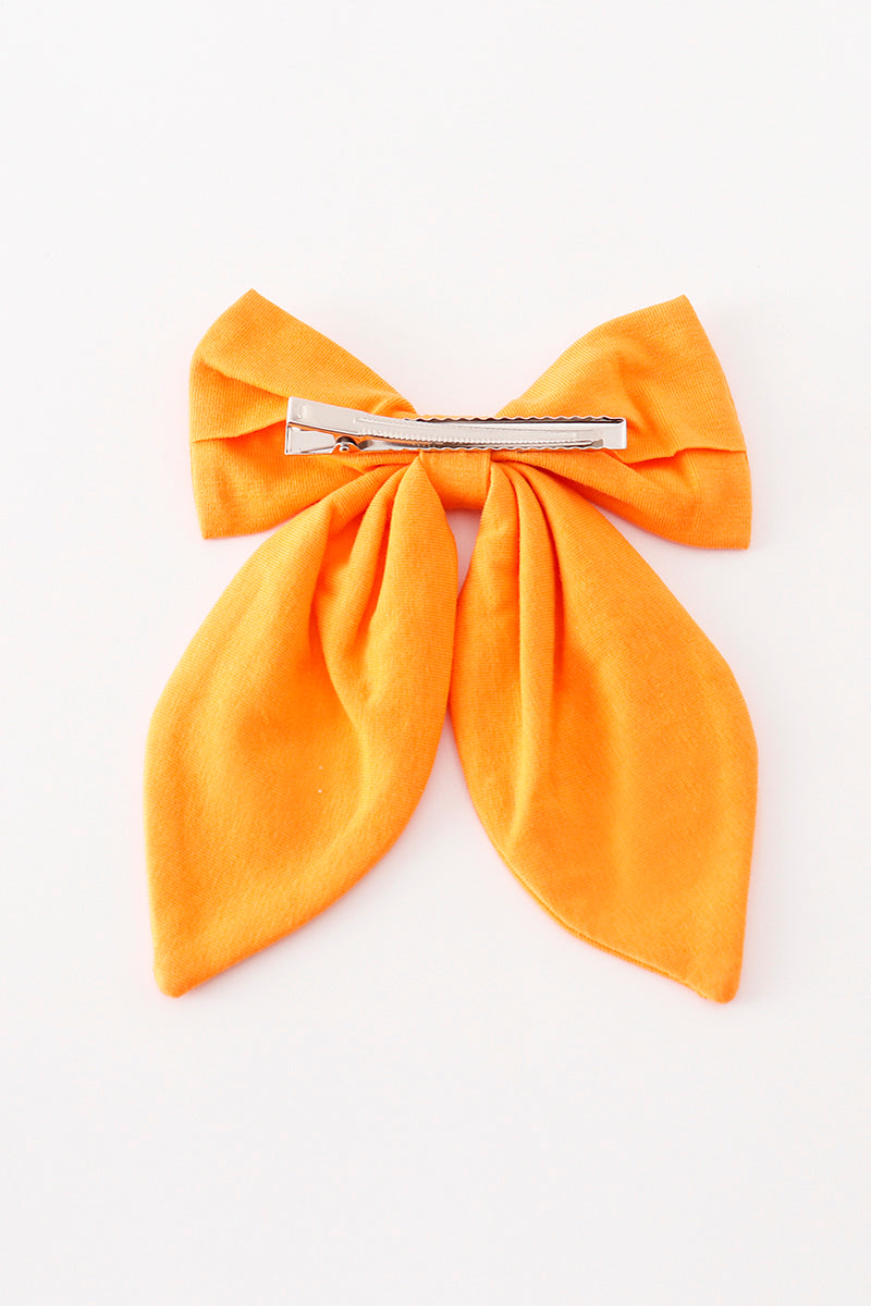 Orange hair sailor bow