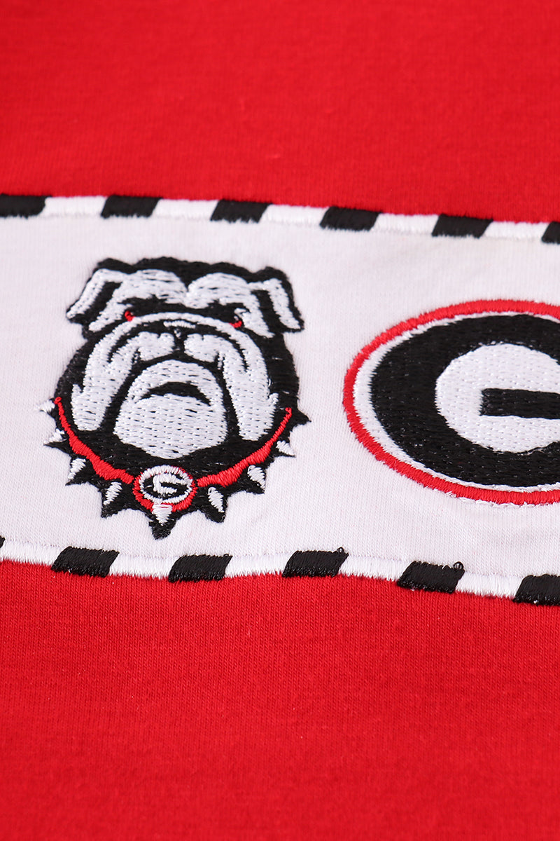 Bulldog embroidery set