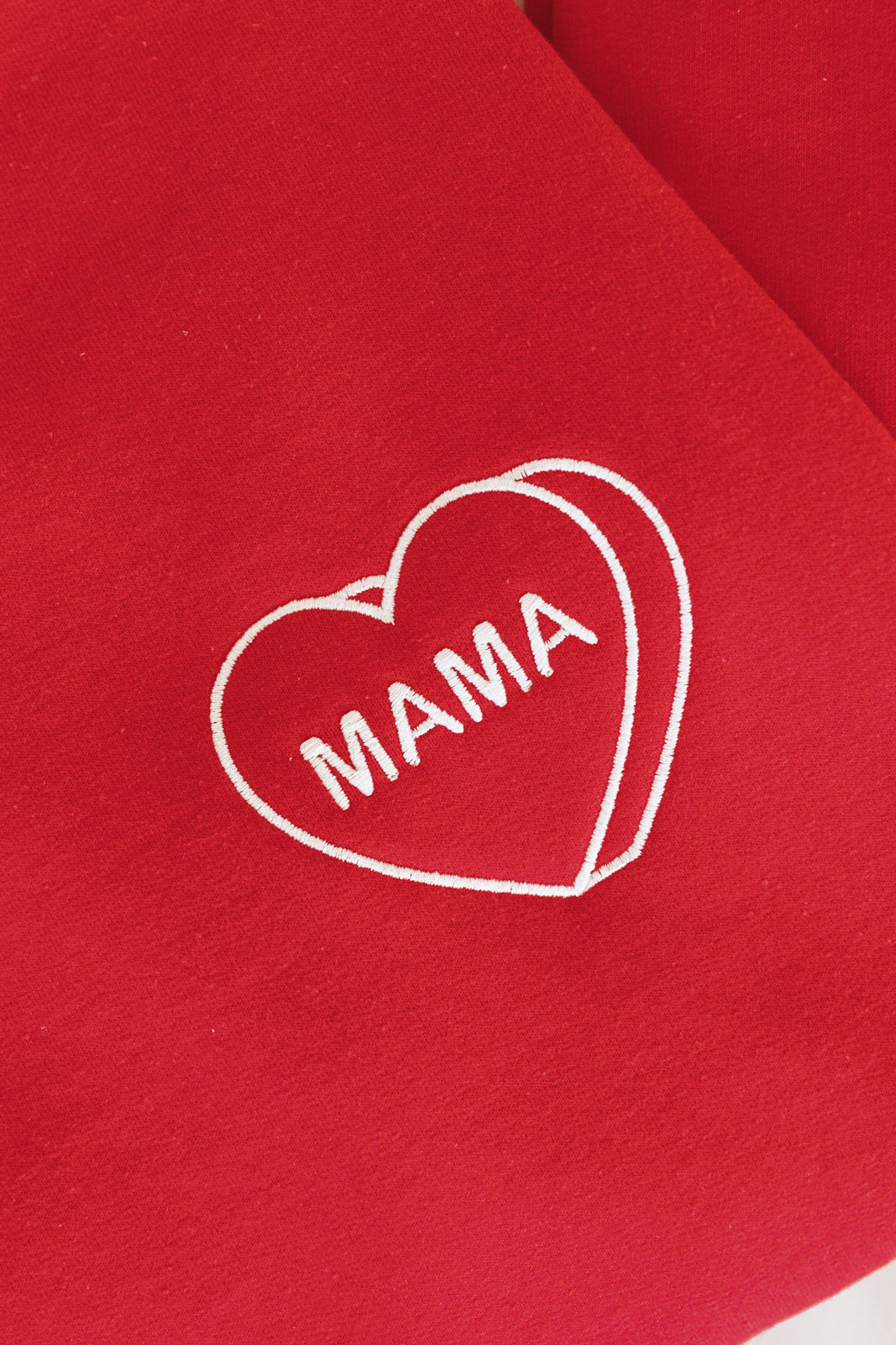 Matching Mama Embroidered Sweatshirt